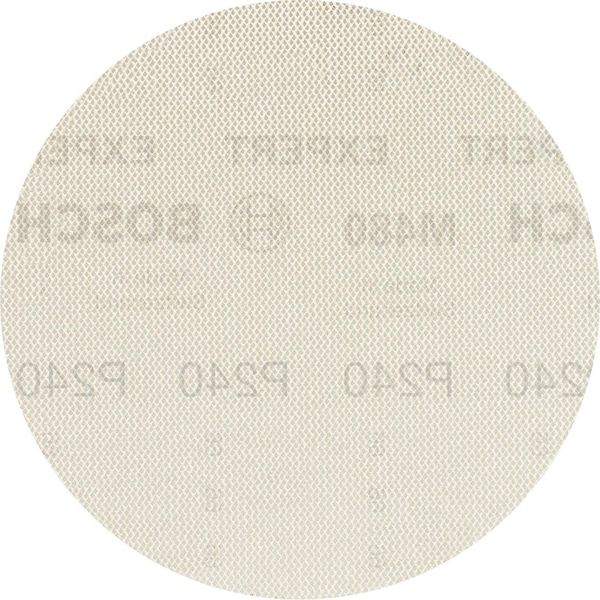 Bosch Expert M480 Rete Di Levigatura Per Levigatrici Rotorbitali, 125 Mm, K 240, 5 Pezzi-image