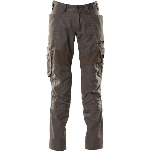 Mascot Pantaloni Accelerate Elasticizzati Taglia 90C52 Azzurro 18579-442, Lunghezza:82, Taglia:82C49, Colore:Antracite Scuro-image