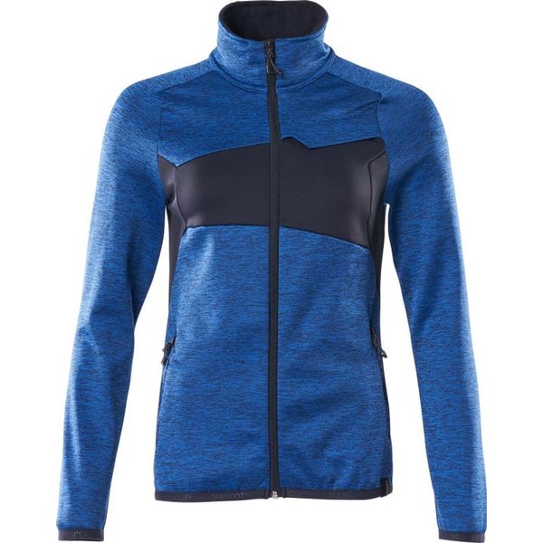 Pullover In Pile Con Zip Azzurro/Nero-Blu, Taglia Xl Mascot 18153-316-91010-image