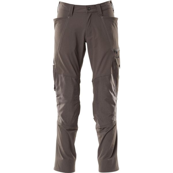 Mascot Pantaloni Con Cintura In Vita Accelerate Stretch Taglia 76C48 Antracite Scuro 18479-311, Taglia:51, Colore:Antracite Scuro-image