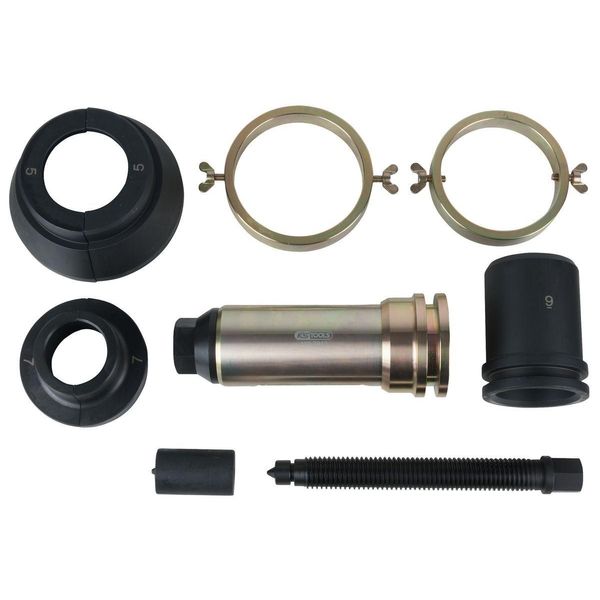 Ks Tools Set Di Estrattori Per Cuscinetti Dell'albero Principale Del Differenziale Per Volvo 8 Pezzi - 460.3910-image