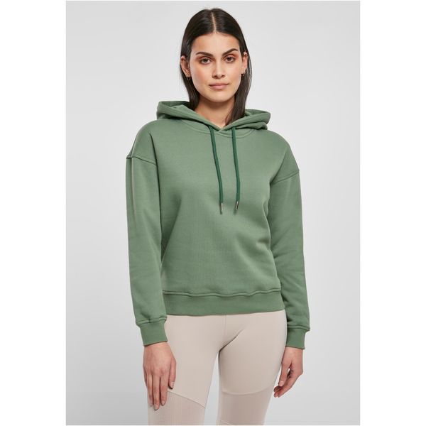 Urban Classics Donna Felpa Con Cappuccio Biologica Salvia - 4XL-image