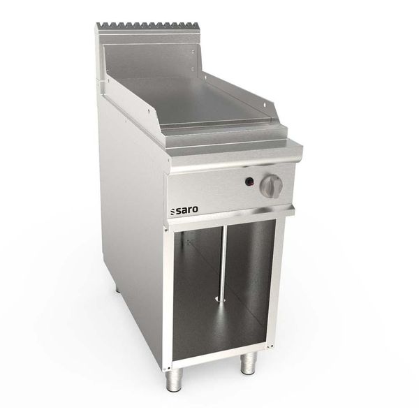 Saro Griglia A Gas Larga 400Mm A Libera Installazione Modello Liscio Lq / Ftg2Bal-image
