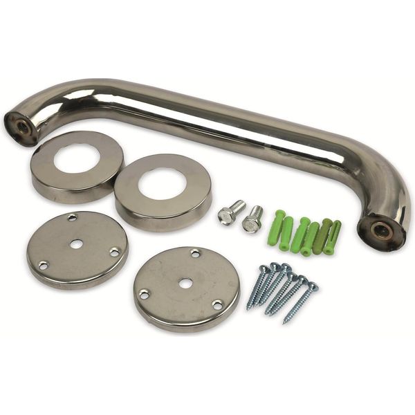 Maniglione, Acciaio Inox, Cromato, Ø 32 Mm, Lunghezza 30 Cm-image
