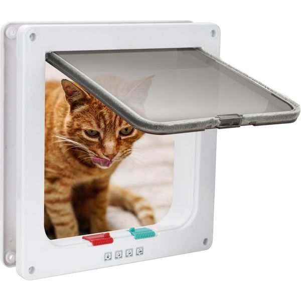 Tolletour Gattaiola Gattaiola Porta Per Gatti Porta A 4 Vie Per Gatti Liberi Petsafe Gattaiola Porte Per Gatti-image