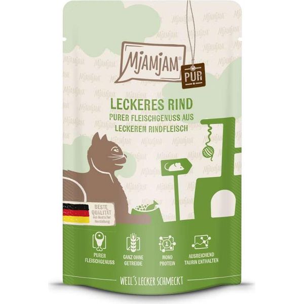 Mjamjam Quetschie 125Gx12 Quetschie Delizioso Manzo-image