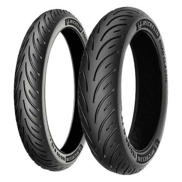 Coppia Di Pneumatici Michelin 110/70-17 54H + 150/70-17 (69H) Road Classic-image