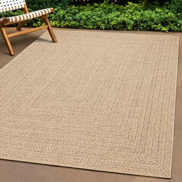 Vidaxl Tappeto Zizur 60X110 Cm Effetto Juta Per Interni Ed Esterni-image