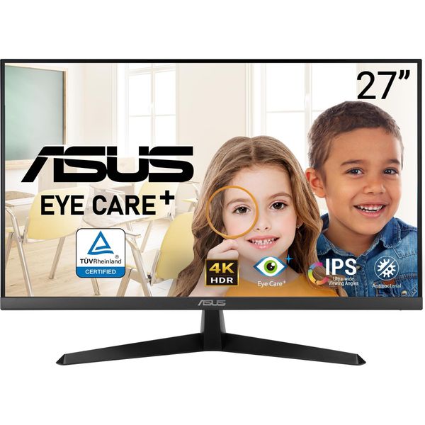 Asus VY27UQ Monitor Per Computer 68,6 Cm (27") 3840 X 2160 Pixel 4K Ultra Hd Lcd Nero (90LM09U3-B01170)"-image