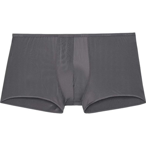 Hom Uomo Trunk Plumes - Microfibra Ultraleggera, Pantalone, Intimo, Stretch, Monocolore Antracite M-image