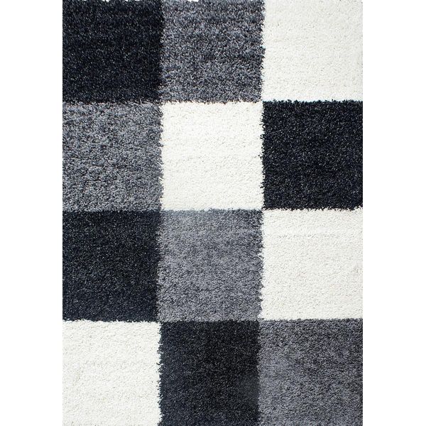Tappeto A Pelo Alto Life Black 200 Cm X 290 Cm-image