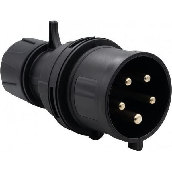 Spina Di Rete 32A/5P 380V-415V /Fe/ IP44 Nero F7.0160-image