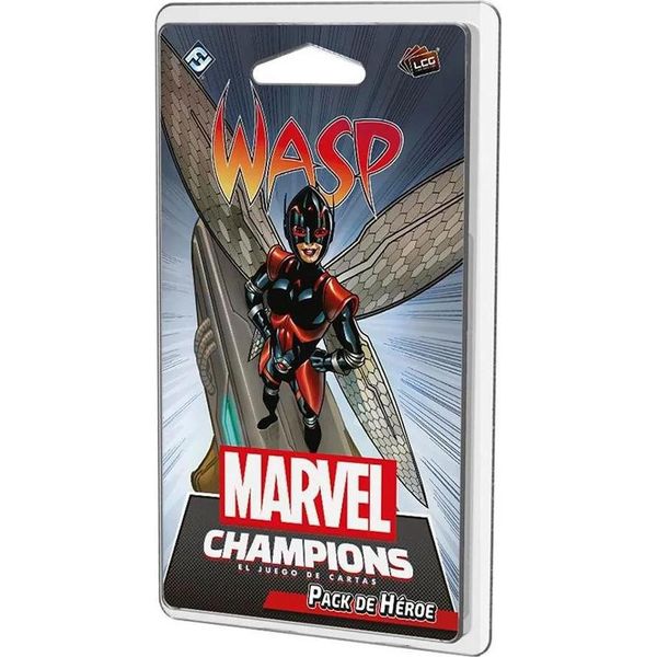 Asmodee Marvel Champions Wasp Gioco Di Carte Argento Argento Taglia Unica-image