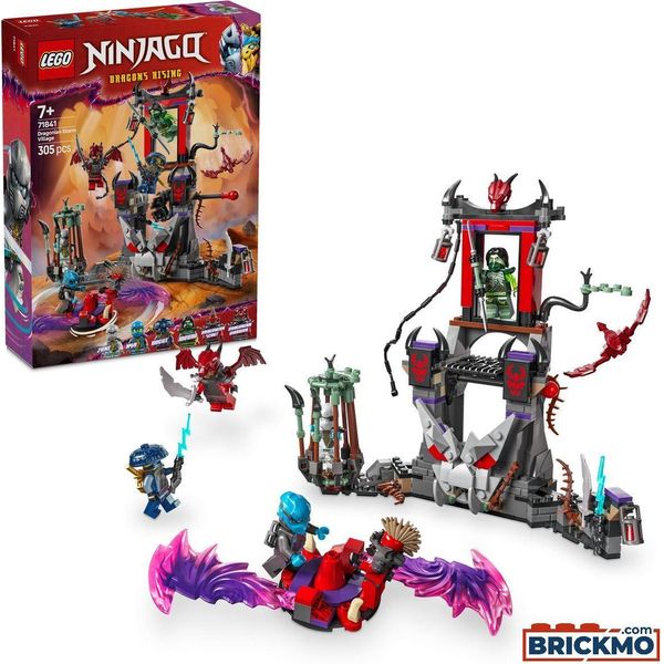 Lego Ninjago Dragon Storm Village - Set Da Gioco Con Arena Ninja, 6 Minifigure E Una Trottola Giocattolo - Idea Regalo Per Bambini E Bambine Dai 7 Anni In Su 71841-image