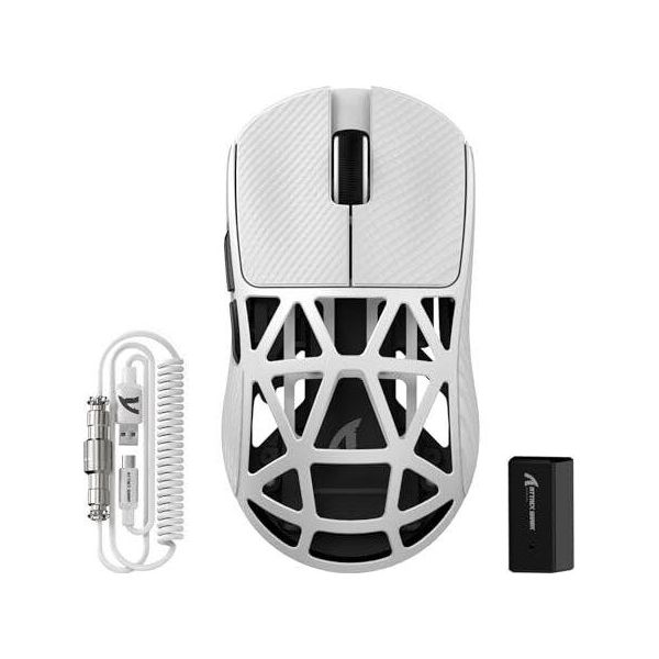 Mouse Da Gioco Attack Shark Pro Bianco-image