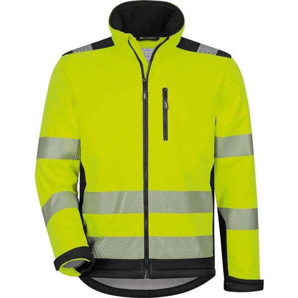 Giacca Softshell Ad Alta Visibilità Ryan Taglia Xl (58/60) Giallo/Nero-image