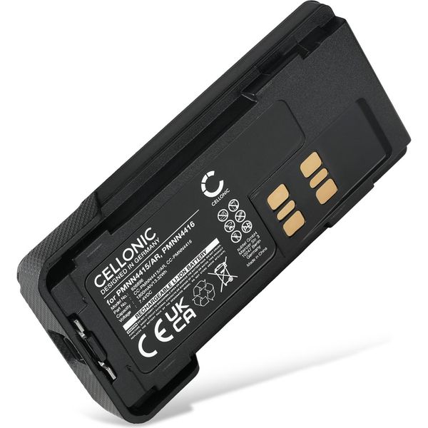 Cellonic, Batteria Per Walkie-Talkie Compatibile Con Motorola DP4400E, DP2400, DP2600 (1800Mah, 7.4V)-image