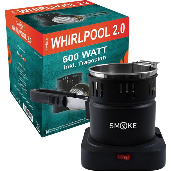Accendino A Carbone Smoke2U - Whirlpool | 600W-image