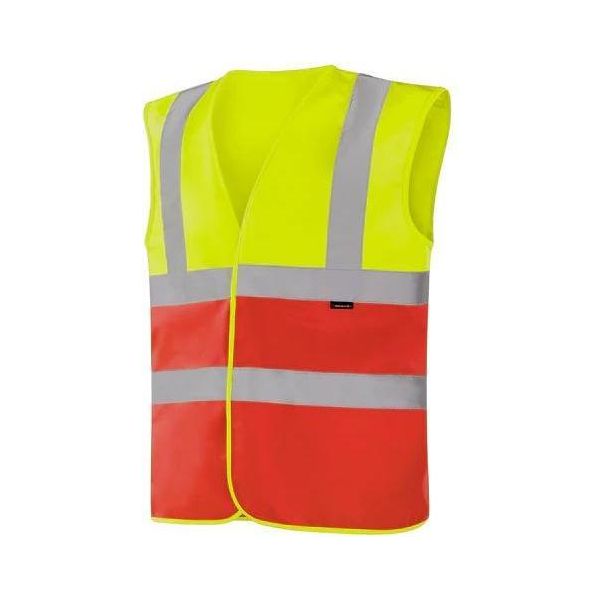 Saarbrucken Gilet Hi-Vis Giallo/Rosso Taglia: L-image