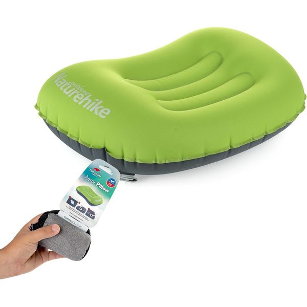 Naturehike Cuscino Gonfiabile Da Viaggio In Tpu Ultraleggero Cuscino Di Sostegno Per Il Collo A Forma Di U Per Il Campeggio All'aperto Cuscino Da Viaggio Portatile Con Ottimo-image
