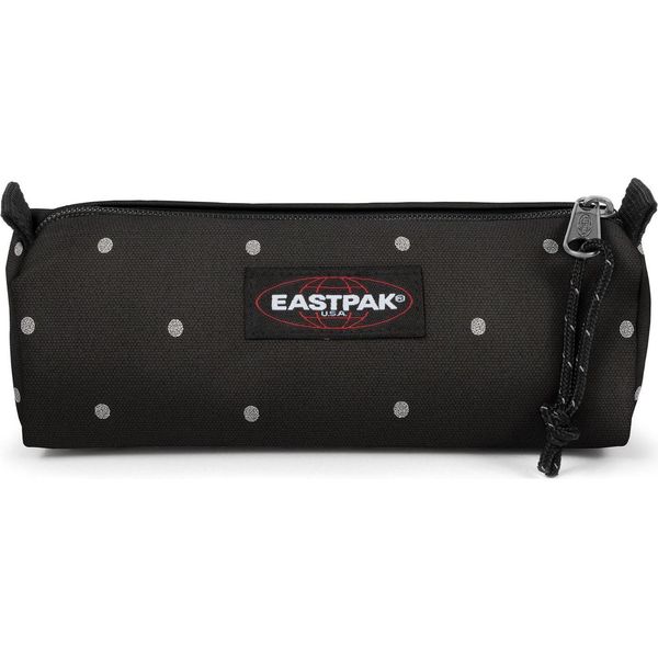 Eastpak Astuccio Per Matite Benchmark Single Dots Black Silver Nero-image