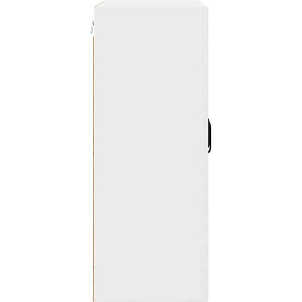 Vidaxl Armadio Da Cucina Con Ripiano Bianco 60 X 31 X 80 Cm Materiale A Base Di Legno-image