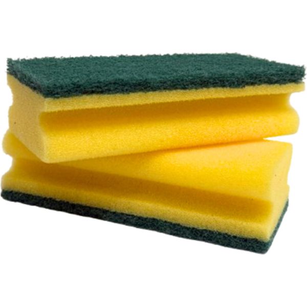 100 Pezzi Xxl Spugna Abrasiva 153X69X42Mm Pulizia Pentola Spugna Cucina Set Di Spugne-image