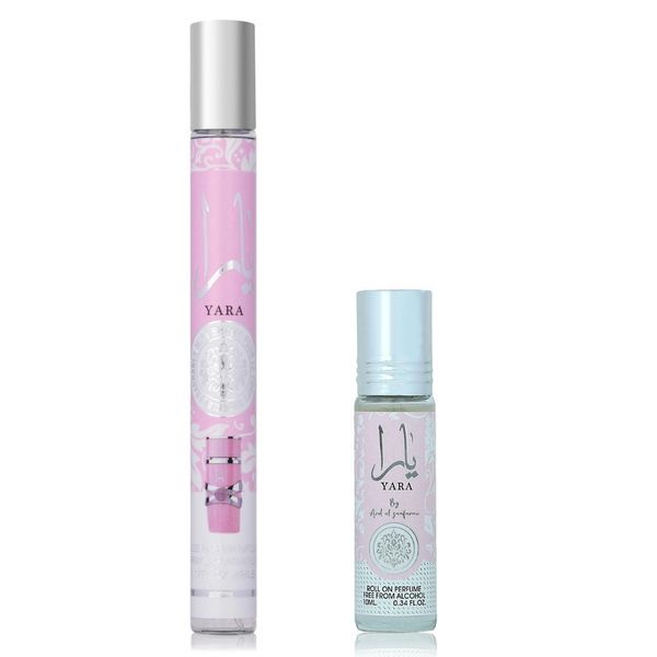 Lattafa Musc Yara 10Ml+Yara 35Ml Eau De Parfum -Aprizo-image