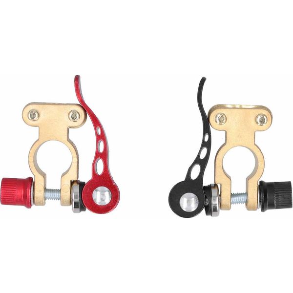 2 Pezzi Morsetti Batteria Morsetti Connettore A Sgancio Rapido Per 12V 6V 24V Barca Utv Trattore-image