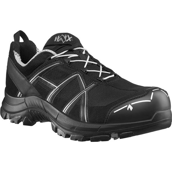 Scarpa Di Sicurezza Black Eagle Safety 41.1 Low/Nero-Argento, Uk 3.0 / Eu 35, Misura Eu: 50/ Uk: 14.5-image