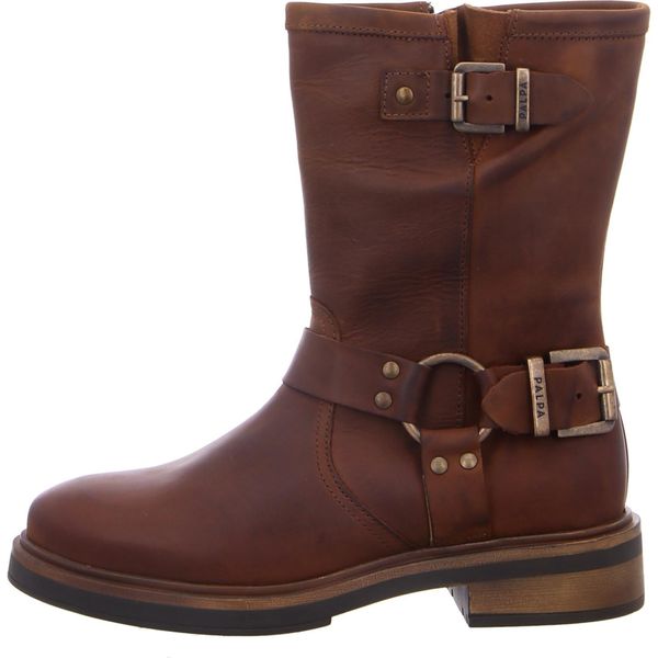 Palpa Scarpe Da Donna Stivali Con Cerniera Marrone Tempo Libero, Numero Di Scarpe: 41 Eu-image