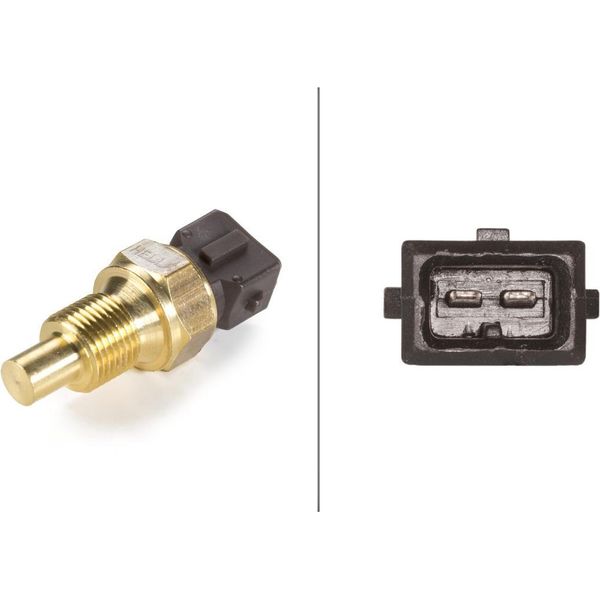 Hella 6PT 009 309-121 Sensore, Temperatura Del Liquido Di Raffreddamento-image