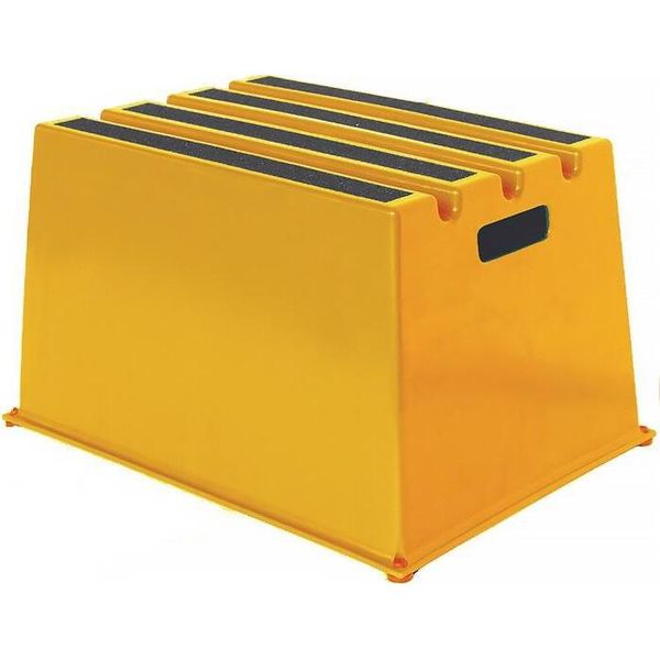 Gradini Per Carichi Pesanti 1 Piattaforma H.307Mm Cow.Yellow-image
