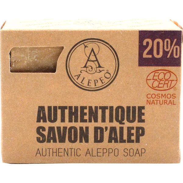 Alepeo Sapone All'olio D'oliva Di Aleppo Con Il 20% Di Olio Di Alloro 200 G-image