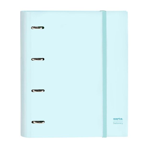 Raccoglitore Ad Anelli Safta Celeste Azzurro (27 X 32 X 3,5 Cm)-image