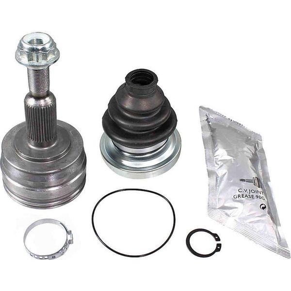 Set Di Giunti Per Albero Di Trasmissione Posteriore, Lato Ruota 159Mm Metzger Per Vw Transporter T5-image
