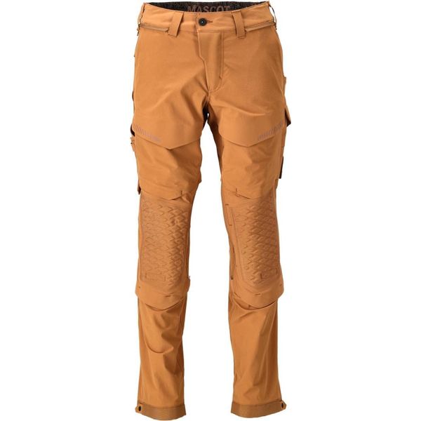 Pantaloni Con Tasche Al Ginocchio Marrone Noce, Taglia 90 C51 Mascot 22279-605-54-image