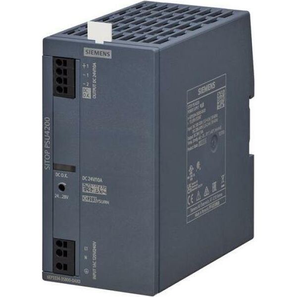 Siemens 6EP3434-3SB00-0AX0 Sitop PSU4200 Alimentazione 3 Fasi Dc 24V/10A 1 (6EP343SB000AX0)-image