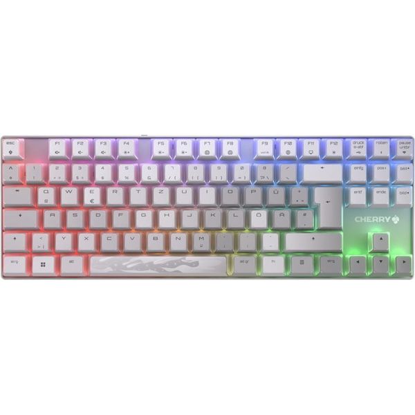 Cherry Mx 8.2 - Xaga Edition - Tastiera - 80% - Tkl - Retroilluminazione - Senza Fili - Bluetooth 5.2, 2.4Ghz, USB-C-image