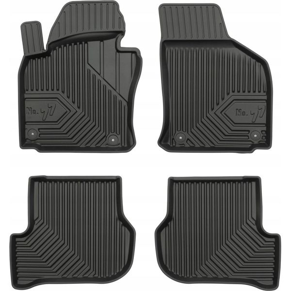 Tappetini In Gomma E Tappetini Vw Golf V 5 2003-2009 Bagagliaio 77-image