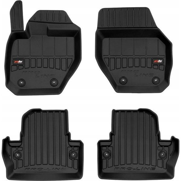 Tappetini In Gomma E Tappetini Volvo V60 1 2011-2018 3D Mulde-image