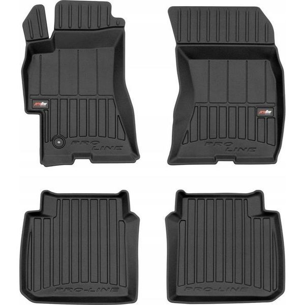 Tappetini In Gomma, Tappetini, Subaru Legacy 4 2003-2009, Incavo 3D-image