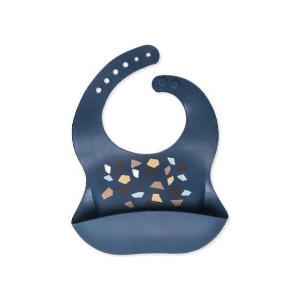 Bavaglino In Silicone Impermeabile E Flessibile Con Tasca-image