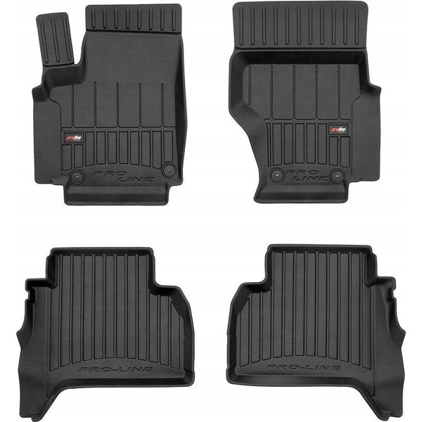 Gummimatten E Fussmatten Vw Amarok 1 2009-2021 3D Mulde-image