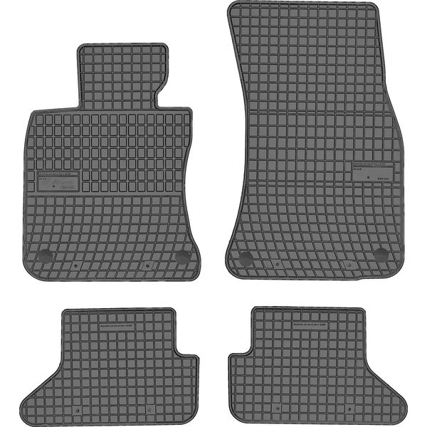 Tappetini Frogum ET411197 - Bmw 6 E64 Cabrio 2003-2010 Ms + Bmw Clothing Anteriore - Installati-image