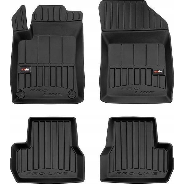 Tappetini In Gomma E Tappetini Citroen C3 2 2009-2016 3D Recesso-image