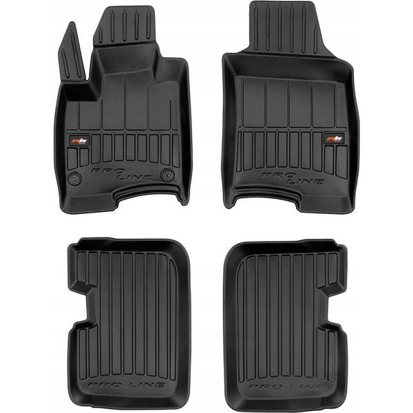Gummimatten Ed Fussmatten Fiat Panda 3 Ab 2011-2021 3D Mulde-image