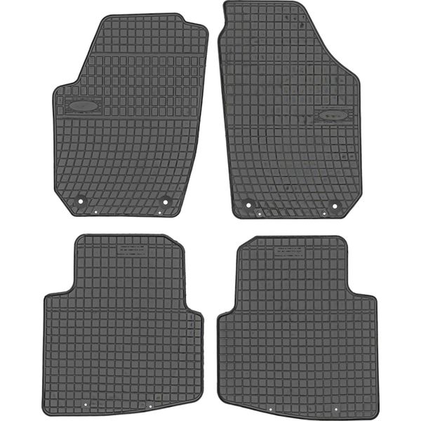 Tappetini Frogum ET0363 - Skoda Roomster 2006-2015, AV2, Anteriore - Installato-image