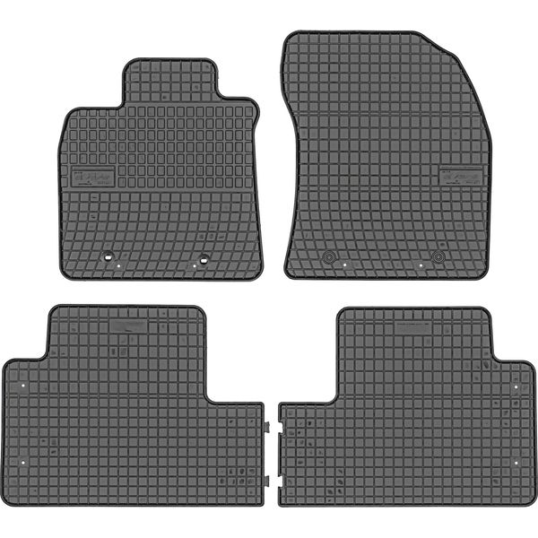 Frogum ET0802 Tappetini - Toyota Avensis Iii 2009-2018 Vano Piedi Tl Conducente - Installati-image