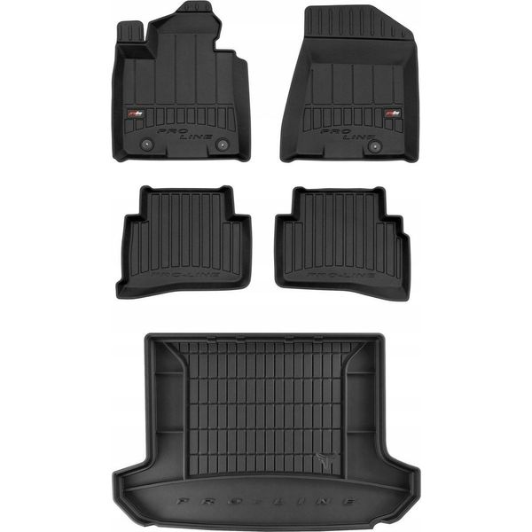 Set Tappetini In Gomma 3D Kia Sportage 4 Dal 2015-image